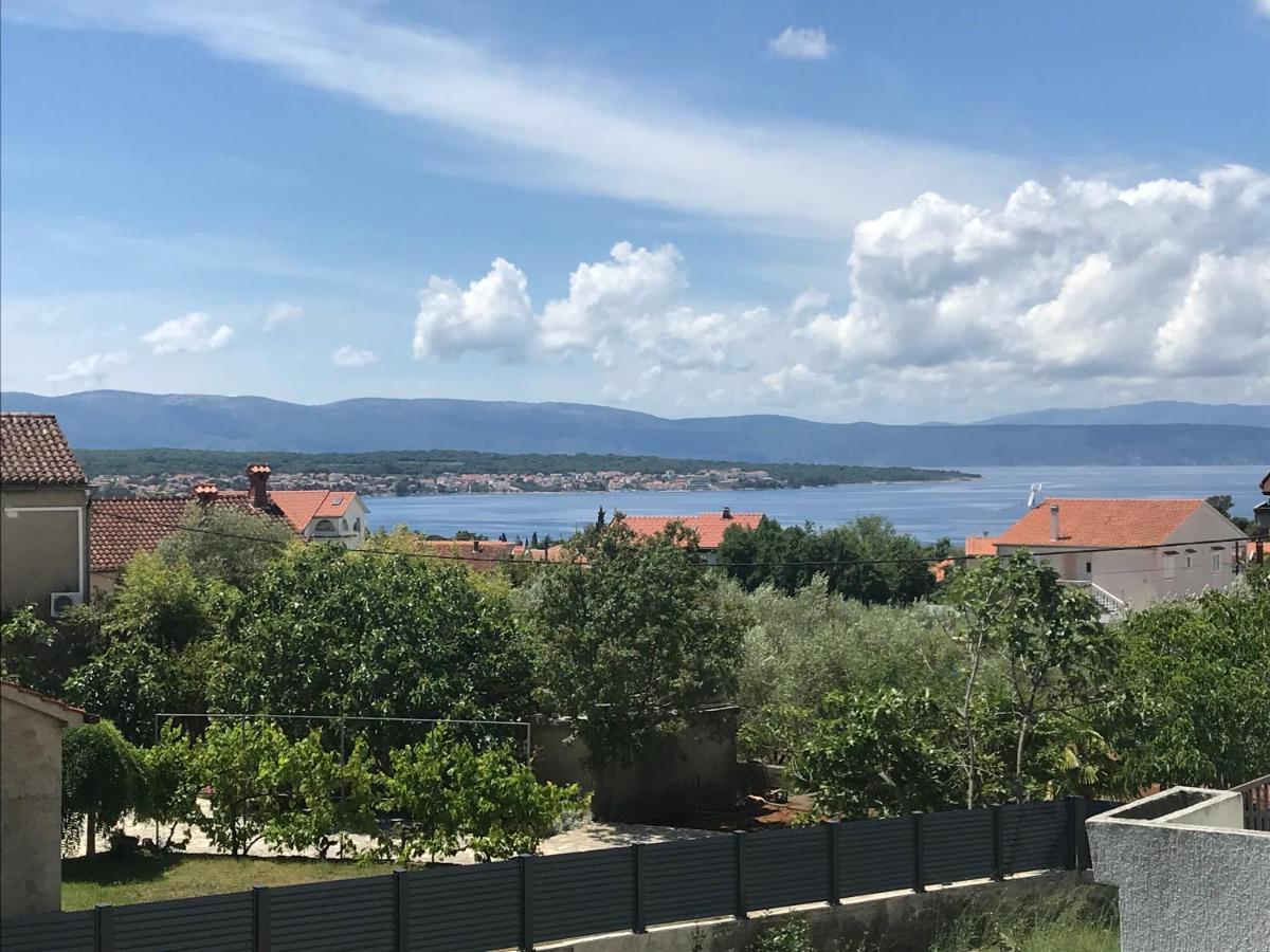 Lovely Sea View House In Malinska Island Krk 외부 사진