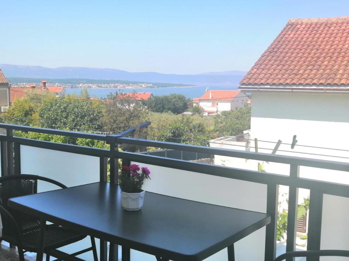 Lovely Sea View House In Malinska Island Krk 외부 사진