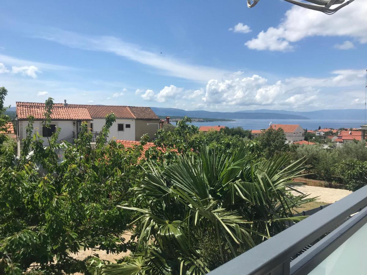 Lovely Sea View House In Malinska Island Krk 외부 사진